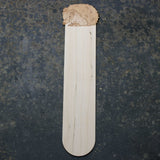 Wooden bookmark with a hedgehog design