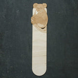 Koala wooden bookmark