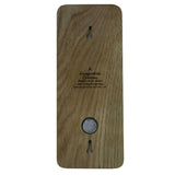 Wall mounted wooden bottle opener with magnetic lid catch