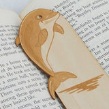 close up of dolphin bookmark details